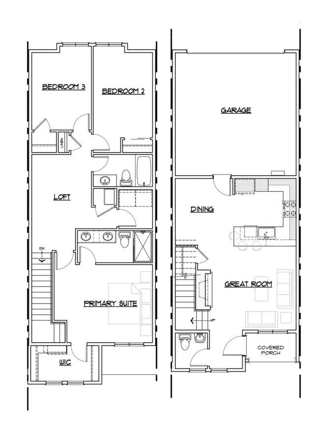 Rosedale Parks - The Pioneer Townhome (Middle), Lot 449