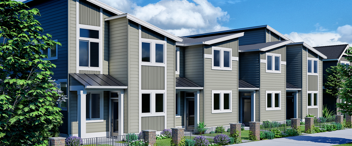 Butternut Creek - The Pioneer Townhome (Middle),  Lot 326